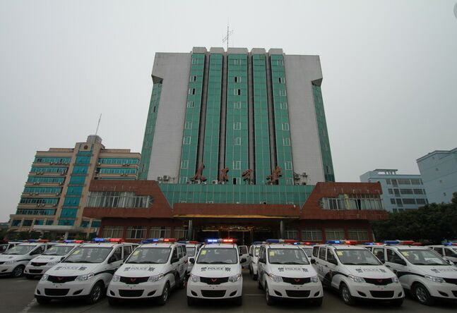 廣西貴港市公安局使用德生訪客系統(tǒng)